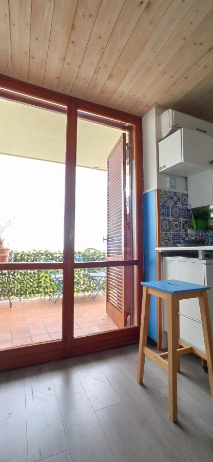 "Sea-See" Studio Taormina Center - Bellissima Vista Mare - Corner Kitchen Exteriör bild